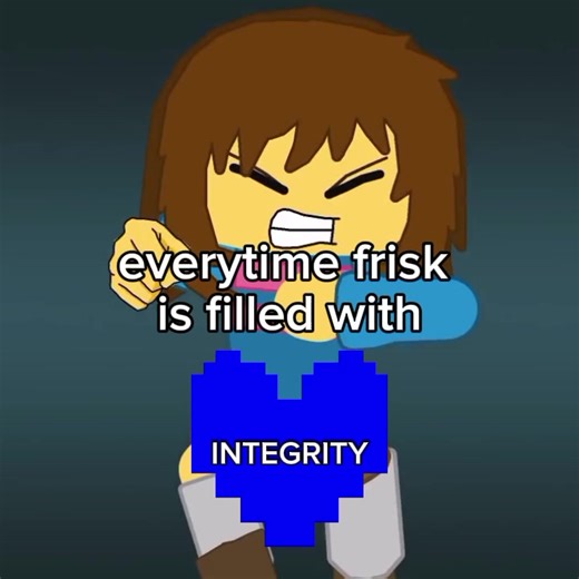 [#integrity] : Now you know, never to skip leg day, frisk got them powerful legs #megatale #undertaleintegrity #frisk #fyp