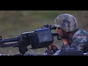 QJZ-89重機槍射擊