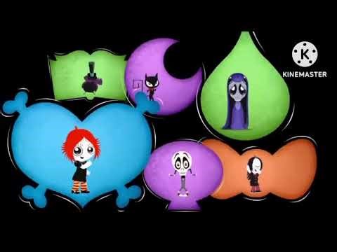 (For @JACOBUSSERY2000_DEJA_TUS_MMDAS ) Ruby Gloom (2001-2024;Marble Race Master AU) Intro And 2001 Credits