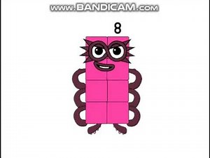 Base-36 Numberblocks 1 to 10
