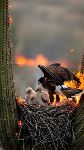29K views · 378 reactions | Heroic Pelicans Save Baby Birds From Forest Fire! | Daily Paw News | Facebook