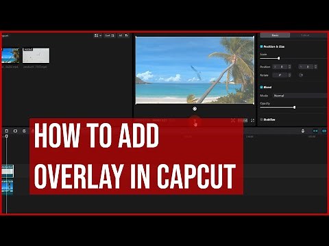 How to Add Overlay in CapCut PC DESKTOP for YouTube | Tutorial for Beginners | LESSON 15