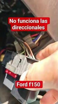 no trabaja las direccionales ford f150