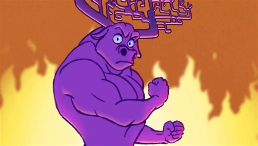 Minotaur animation by Wayne Unten. | Catsuka