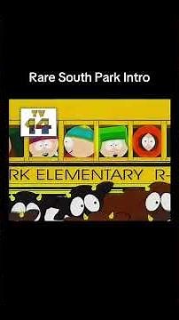 rare south park intro #music #memes #edit #southpark