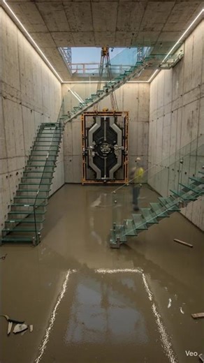 Underground Office Transformation Timelapse 😱 | From Dark Basement to Dream Workspace