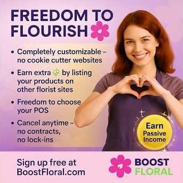 🌸 BoostFloral — Freedom to Flourish | Earn, Inspire, and Grow