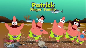 PATRICK Spongebob Finger Family Nursery Rhyme for kids