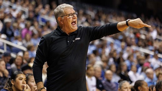 Geno Auriemma ties Division I wins record as UConn women’s basketball beats UNC on the road