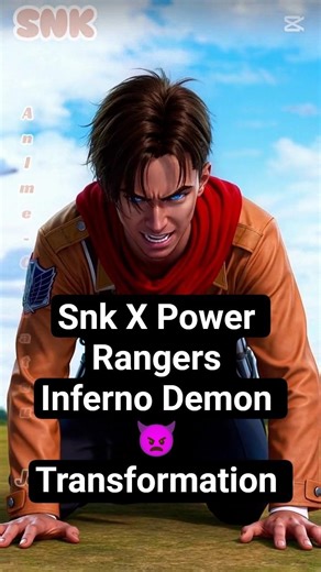 Bounty Hunter Ranger | SNK X Power Rangers #powerrangers #snk Transformation