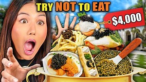 1M views · 10K reactions | Try Not To Eat: $4,000 Of Caviar! | People Vs Food By React | Facebook