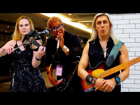 We Play Purple Rain and This Singer Shocks The Airport