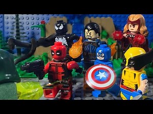 LEGO Avengers vs Doctor Doom | Stop Motion Animation