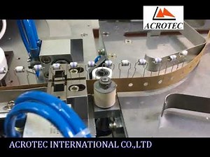 TPC 200SM / Axial Lead to Radial Lead Forming & Taping Machine / Acrotec International Co.,Ltd