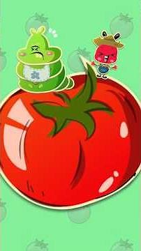 Shoo Shoo Caterpillar! 🐛 Save the Farm! 🥕🌽🍅 | Vegetable Song for Kids