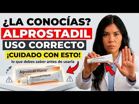 🔴La Famosa Pomada para Erección - Alprostadil: Cómo y cuando usarla