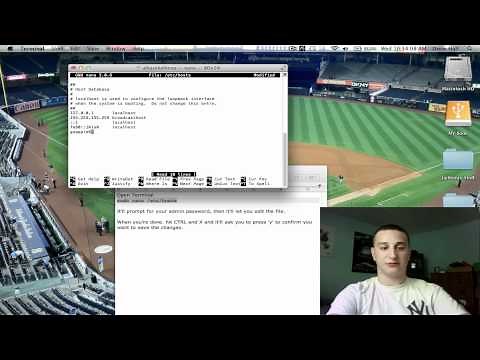Edit Locked Host File On Mac OSX Lion