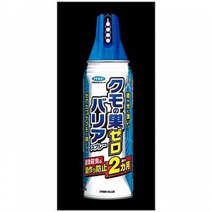 クモの巣ゼロバリアスプレー フマキラー 屋外用 有効期間2ヵ月 【通販モノタロウ】