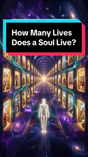 How many lives does a soul live? Past life regression accounts suggest there isn’t a fixed number. Some souls are described as learning quickly, while others return through many lifetimes to work through the same lessons. According to these accounts, spiritual growth isn’t measured by how many lives you’ve lived it’s measured by what you’ve learned. #Reincarnation #PastLifeRegression #SoulJourney #Afterlife #SpiritualGrowth