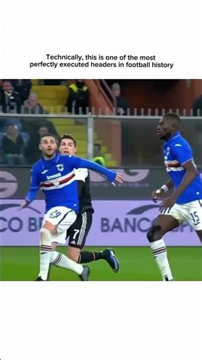 Technically, This Is One Of The Most Perfectly Executed Headers In Football History ⚽🔥