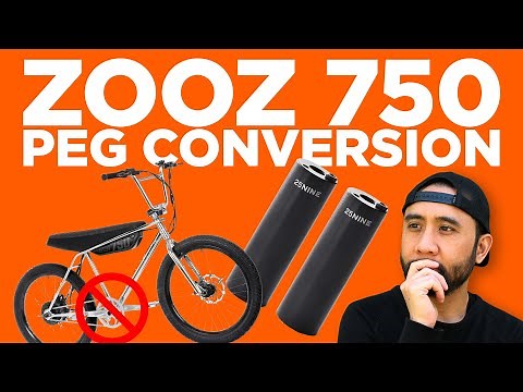 Pegs Over Pedals: Zooz Ebike Crankset Delete DIY Tutorial! | RunPlayBack