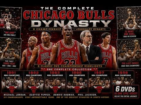 Michael Jordan’s COMPLETE Bulls Dynasty 1991-1998 | All 6 Championship Seasons Highlights