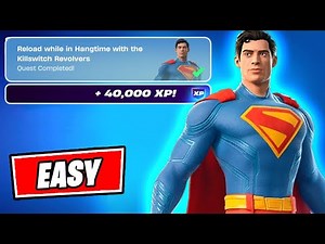 How to EASILY Complete ALL Superman Quests in Fortnite!!