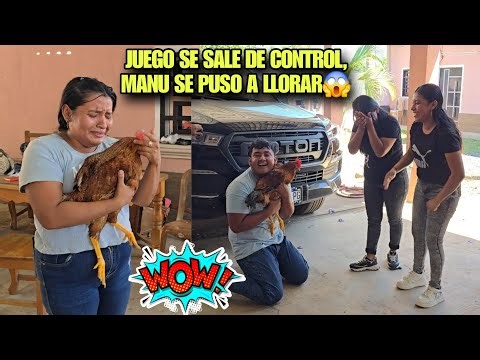 Manu started crying uncontrollably during the video, this got completely out of control 😱