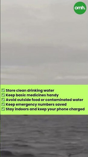 Cyclone Alert Stay Safe, Stay Healthy