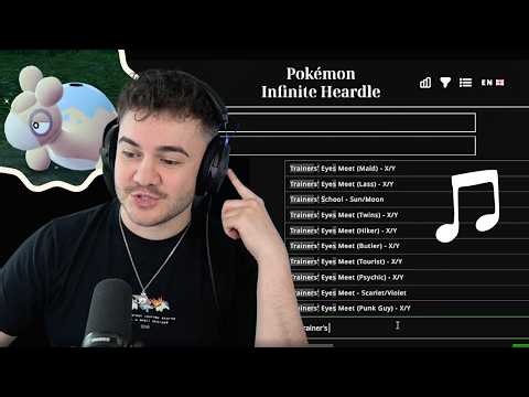 Johnstone plays Pokémon HEARDLE which spawned SHINY Numel
