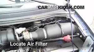 How to Change Engine Air Filter: 2001 Ford Windstar 3.8L V6