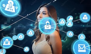 A professional discusses the importance of cybersecurity for safeguarding personal information