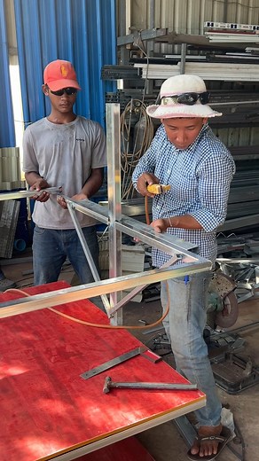 13K views · 42 reactions | Techniques To Install Steel Cabinet | Daily Works CVR | Facebook