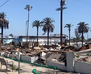 With Only a Few Businesses Remaining and Reopened, The Once-Idyllic District is Still Mostly Charred Remains | Santa Monica Mirror