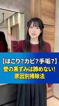 【ほこり？カビ？手垢？】壁の黒ずみは諦めない！原因別掃除法