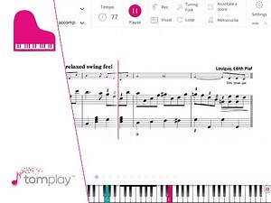 Edith Piaf - La Vie en Rose - Piano Sheet Music