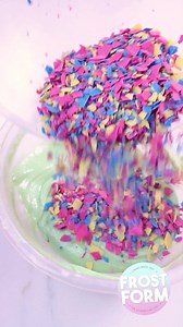 9.7K views · 53 reactions | Terrazzo Ganache with FROST FORM  You...