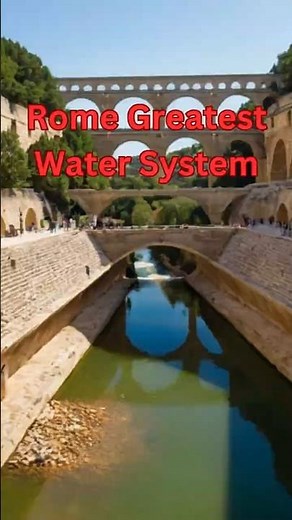 How Ancient Rome Built the World’s Greatest Water System