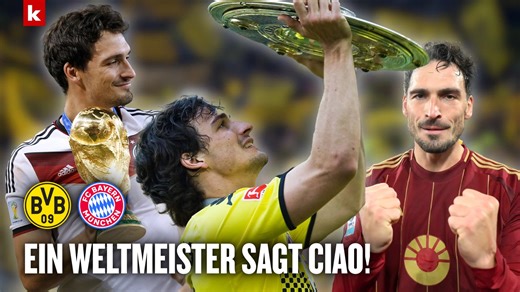 Mats Hummels beendet nach 18 Jahren als Profi seine Karriere. Mit dem BVB, dem FC Bayern und der deutschen Nationalmannschaft gewann Hummels zahlreiche Titel. Doch es gibt auch einige Kratzer in der großartigen Laufbahn. Ein Rückblick. | kicker