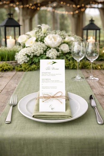 Printable Menu Template | Spring Table Menu Cards | Luncheon & Garden Party | Tea Party and Bridal Shower Decor | Editable Digital Download - Etsy