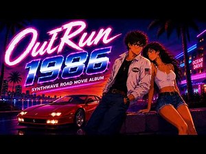 OutRun 1986 – Synthwave Edition | 1 Hour 80's Retrowave Road Movie Album
