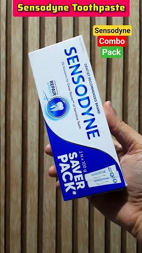 Sensodyne Repair And Protect Toothpaste Combo Pack Unboxing And Review