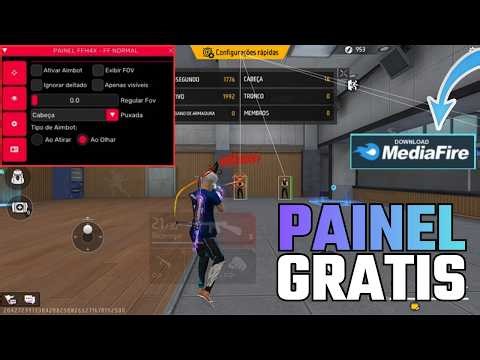 😈NEW PAINEL MOD MENU FFH4X FF HEADTRICK XIT GRATIS ANDROID ANT BAN IOS SERVIDOR LINK MEDIAFIRE