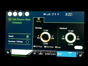 How to Set the Charge Schedule on your Chevy Bolt EV