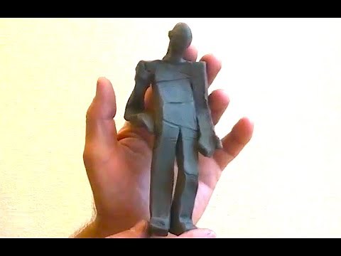 Схема построения фигуры человека (Уроки скульптуры и рисунка)