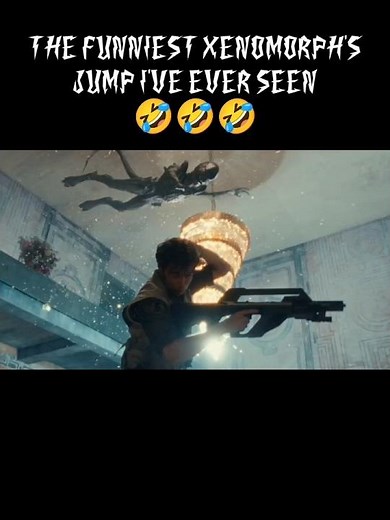 Alien: Earth - Xenomorph's Funniest Jump #funny #alien #xenomorph #fyp #edit #shorts #alienearth