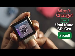 Solved- iPod Nano 6th Generation (2010) Charging Problem!