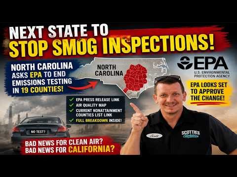 The End of Smog Checks? North Carolina Can Be Next. EPA May Allow Emissions Checks to Stop