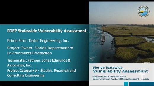 Taylor Engineering, Inc. 2026 ACEC FL Engineering Excellence Award | Fathom