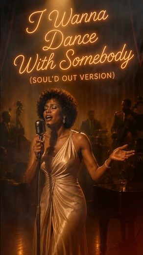 POV: Whitney Houston Sang "I Wanna Dance With Somebody" in 1957 🎙️✨ #shorts